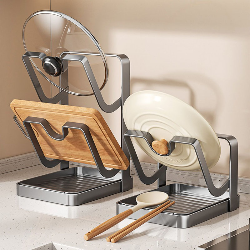 Kitchen Gadgets Under 100 - حامل أغطية الأواني متعدد الفتحات من