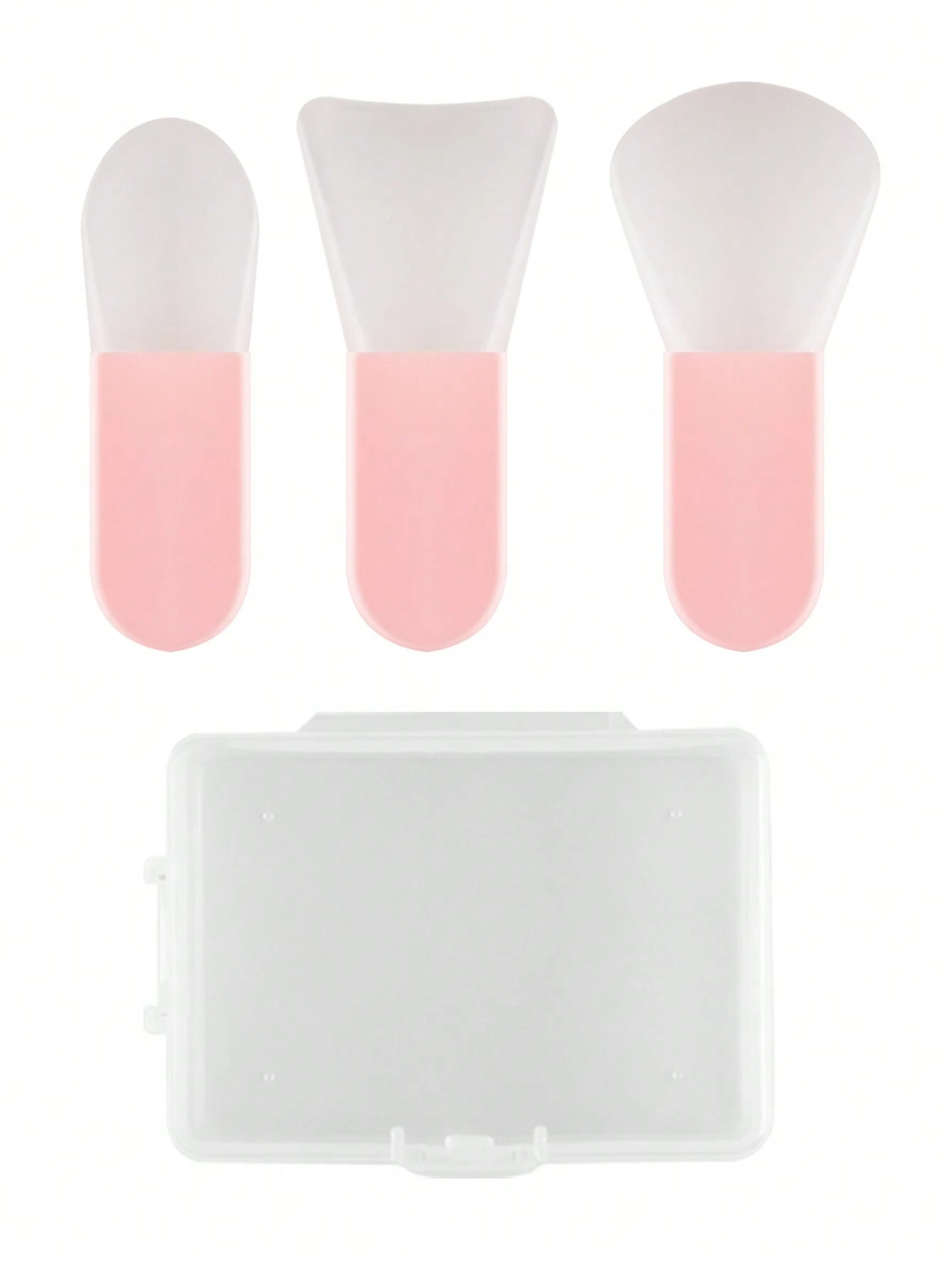Silicone Spatula Set - 3 قطع فرشاة توزيع القناع، فرشاة