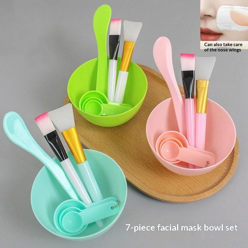 Silicone Spatula Set - 【مجموعة أدوات خلط قناع الوجه المكونة