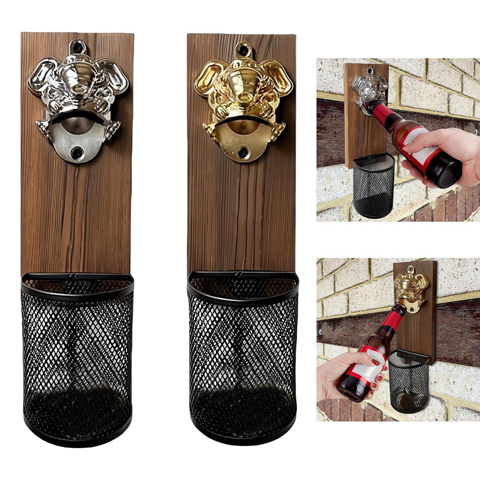 Kitchen Gadgets Gifts - فتاحة زجاجات مغناطيسية مع مجمع أغطية