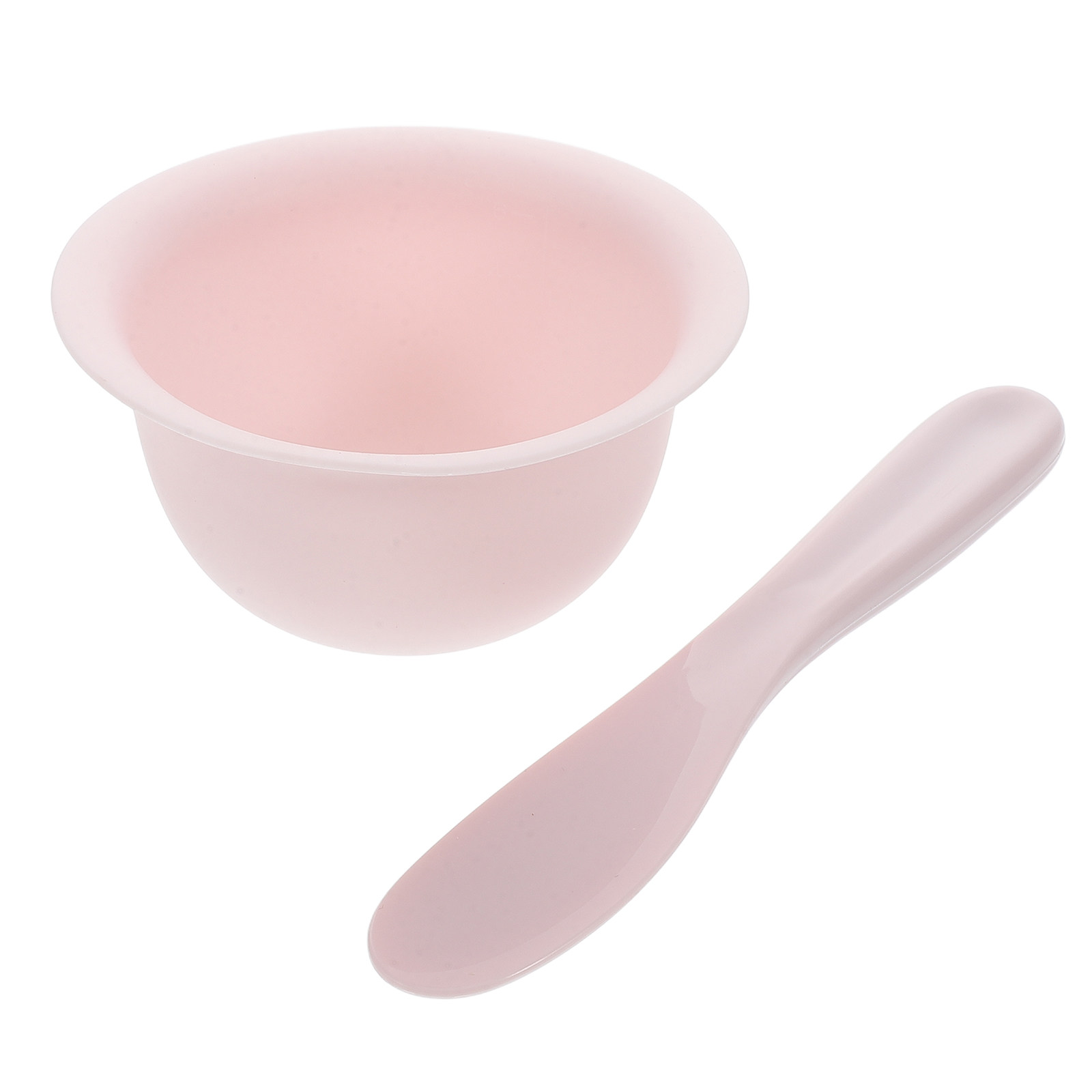 Silicone Spatula Set - مجموعة واحدة من وعاء وملعقة سيليكون