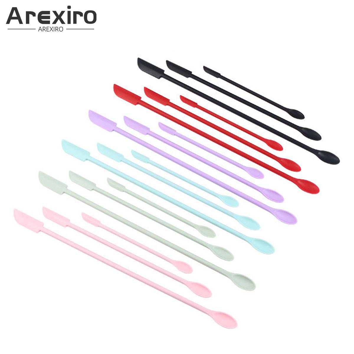 مجموعة من 3 ملاعق سيليكون مزدو - مراجعة Silicone Spatula Set وسعره