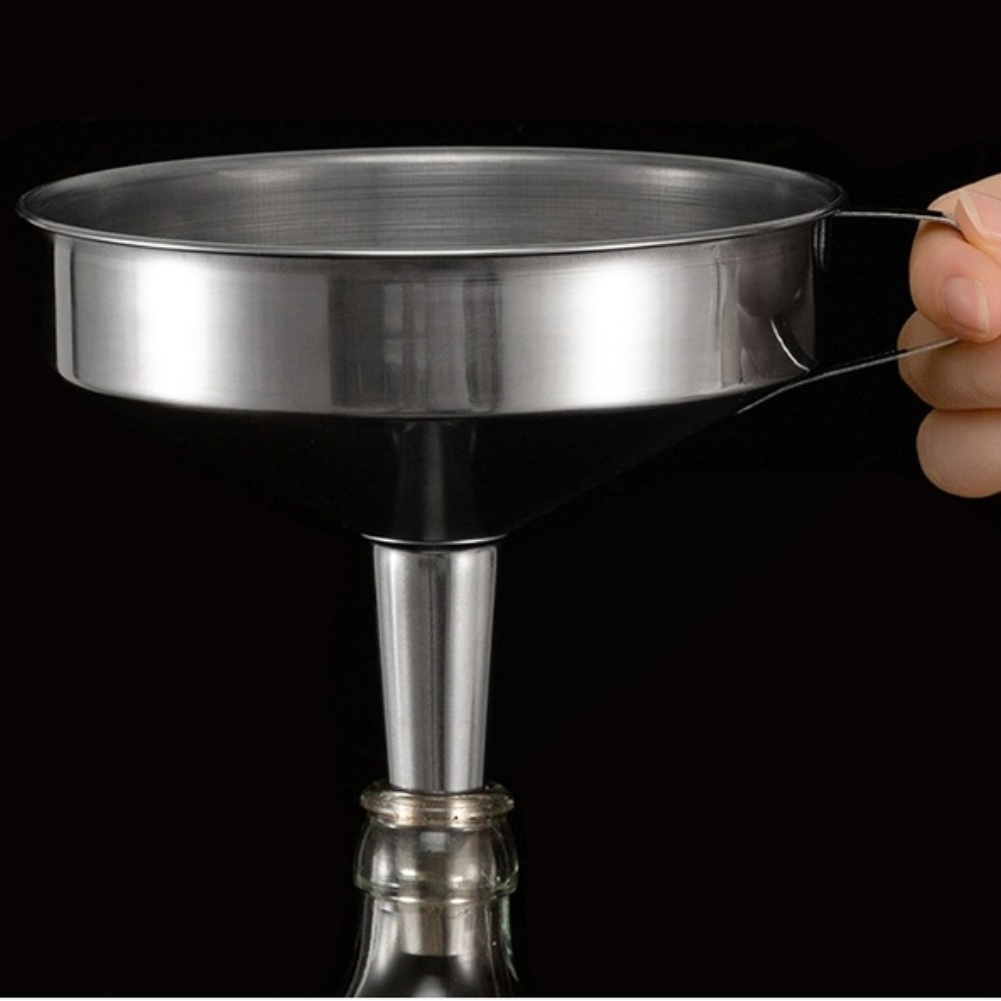 1 قطعة قمع زيت طهي من الستانلس - مراجعة Kitchen Hanging Gadgets وسعره