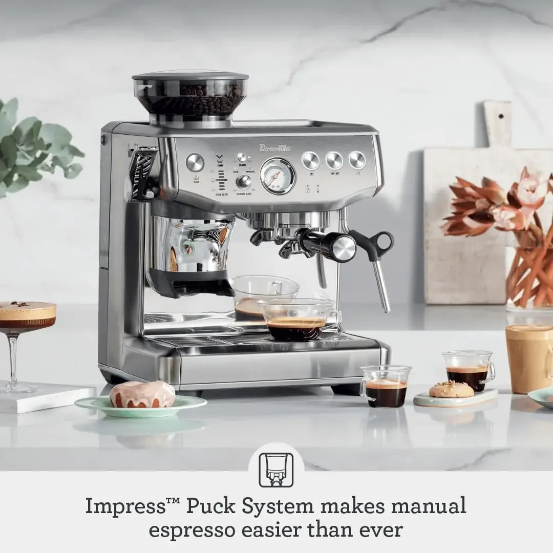 ماكينة إسبريسو بريفيل باريستا  - مراجعة Breville Espresso Barista Express وسعره