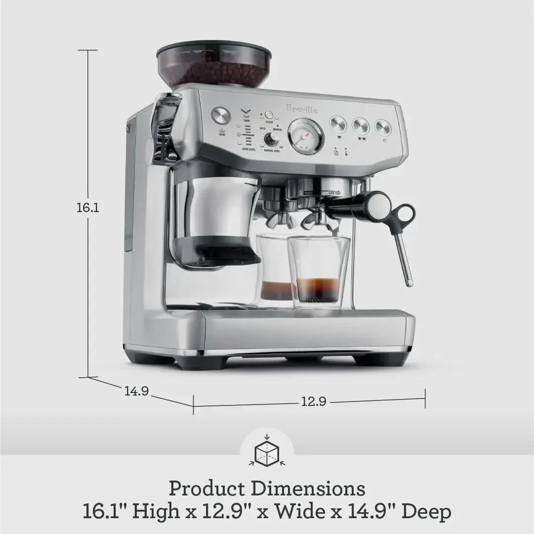 ماكينة إسبريسو بريفيل باريستا  - مراجعة Breville Espresso Barista Express وسعره
