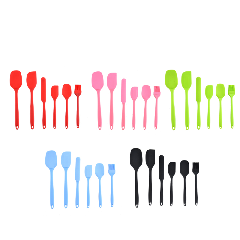 طقم أدوات مطبخ سيليكون من 6 قط - مراجعة Silicone Spatula Set وسعره