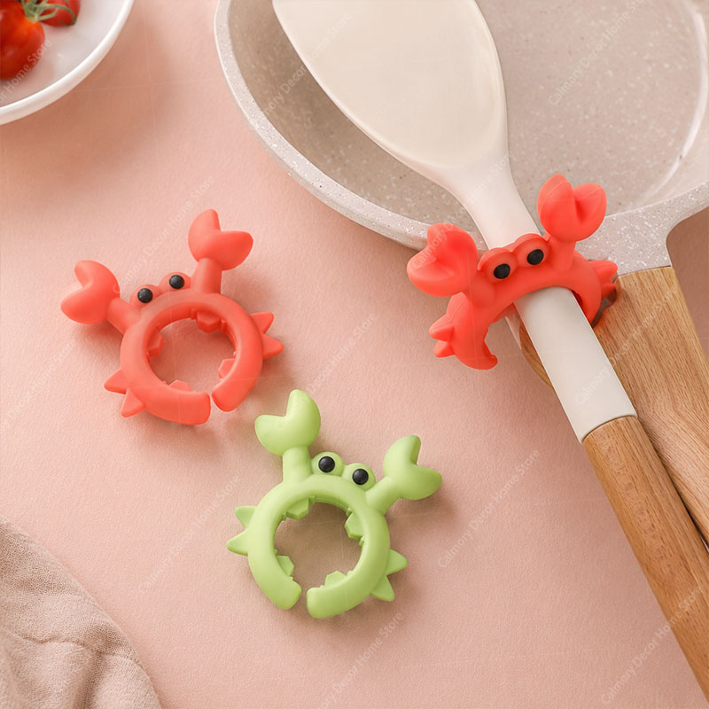 حامل ملعقة سيليكون صغير على شك - مراجعة Kitchen Gadgets For Small Kitchens وسعره