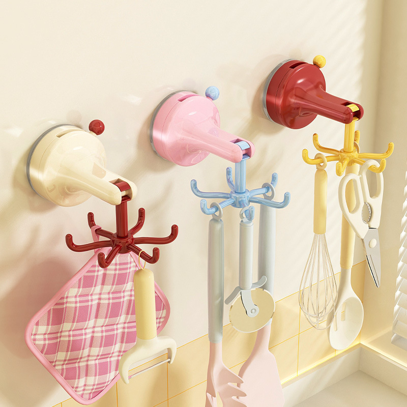 خطاف مطبخ دوار بكوب شفط، بدون  - مراجعة Kitchen Gadgets Under 100 وسعره