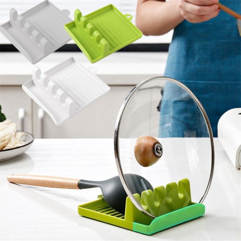 جديد الأخضر غطاء وعاء حامل رفو - مراجعة Kitchen Gadgets Under 100 وسعره