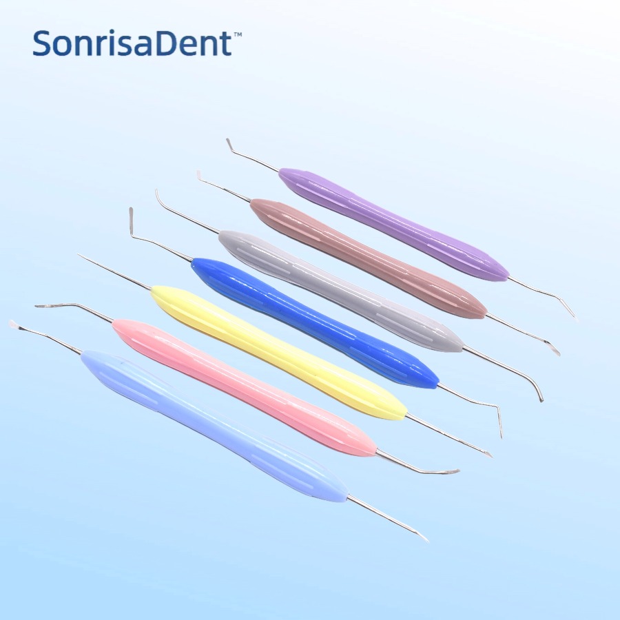 أداة طب الأسنان ملاعق الراتنج  - مراجعة Silicone Spatula Set وسعره