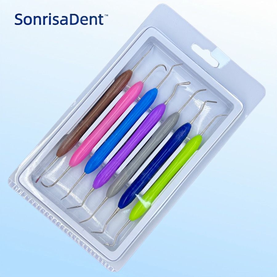 أداة طب الأسنان ملاعق الراتنج  - مراجعة Silicone Spatula Set وسعره