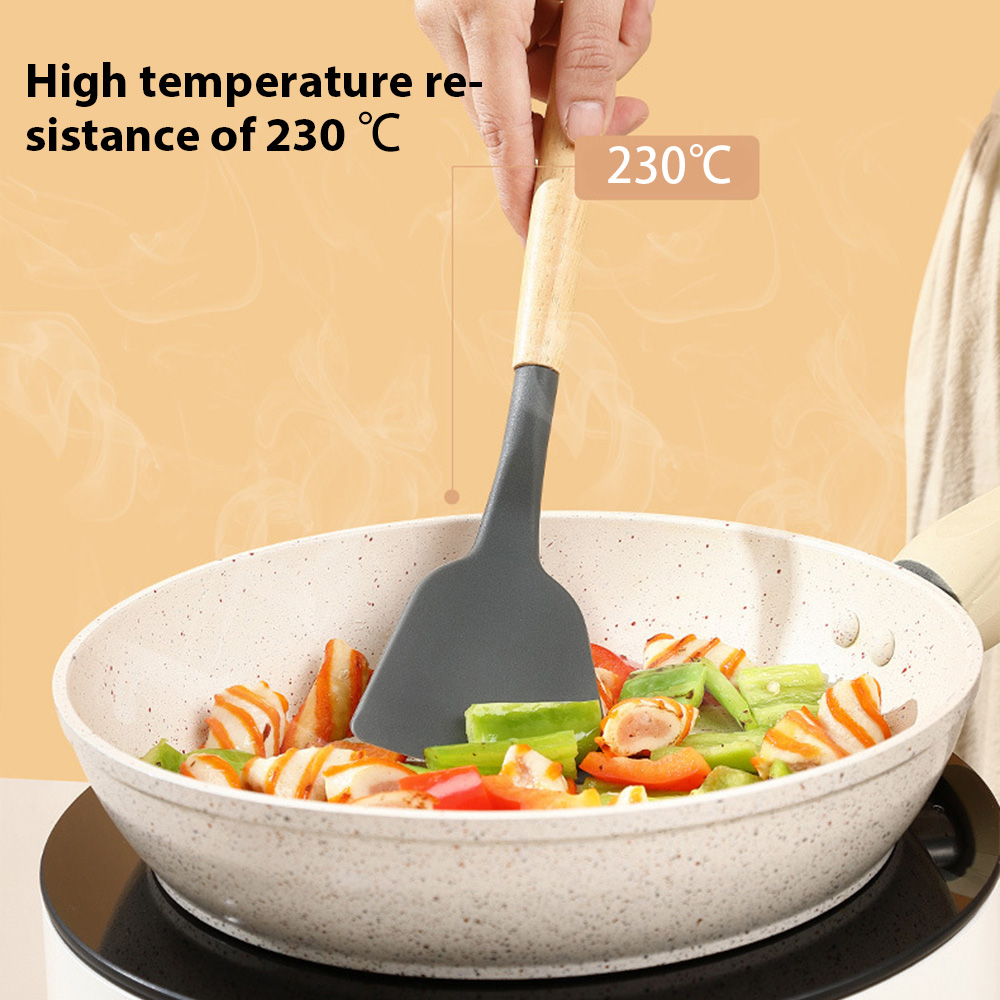12 قطعة أواني المطبخ سيليكون غ - مراجعة Silicone Spatula Set وسعره