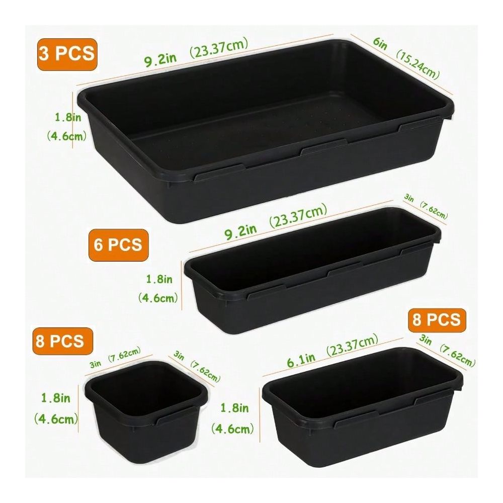 مجموعة من 25 قطعة منظم أدراج ب - مراجعة Kitchen Gadgets For Small Kitchens وسعره