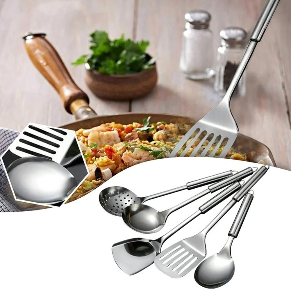 5 قطعة/المجموعة الفولاذ المقاو - مراجعة Kitchen Gadgets Under 100 وسعره