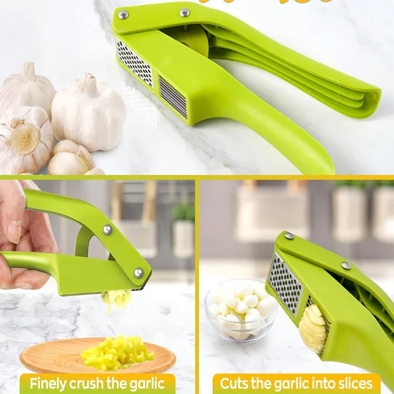 2 في 1 آلة تقطيع الثوم والقطاع - مراجعة Kitchen Gadgets Gifts وسعره